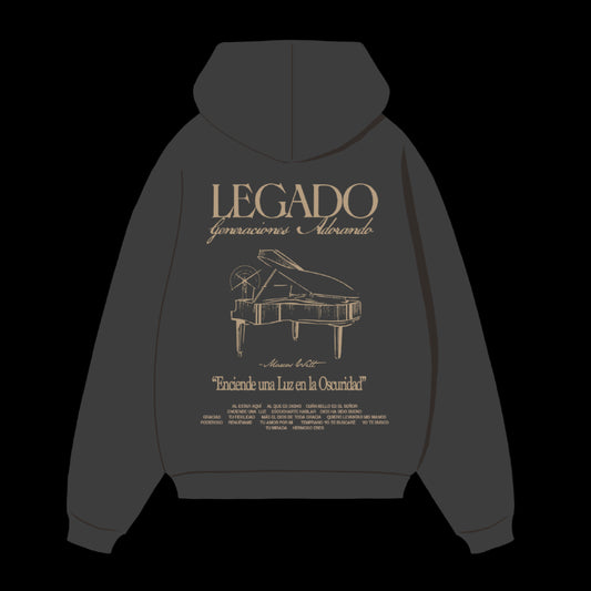 Hoodie Legado - Negro/Gris
